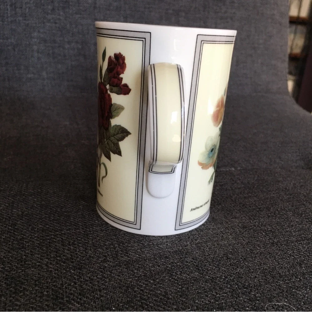 Wren Fine Bone China Floral Botanical Mug, 10 oz